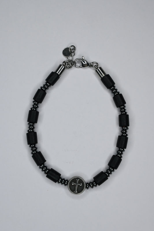 Pulseira cruz homem